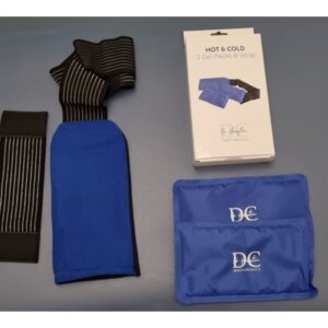 2 x Hot / Cold Gel Packs with wrap