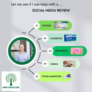 Social Media Review and Growth Audit with follow up call